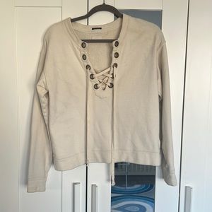 MOTHER Pullover Sweatshirt